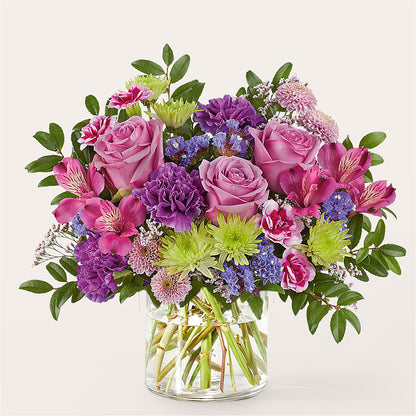 Glass Half Full Bouquet –  Still Blooming, Santa Fe TX