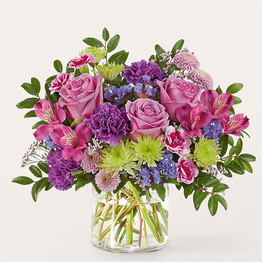 Glass Half Full Bouquet –  Still Blooming, Santa Fe TX