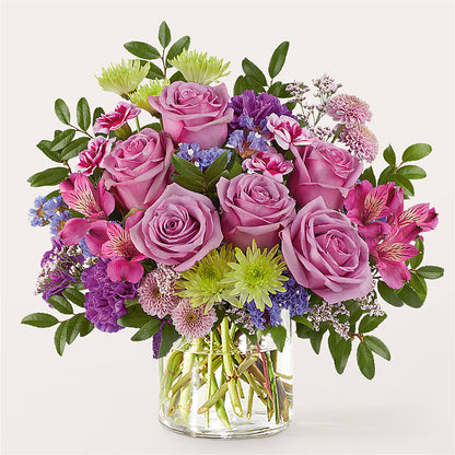 Glass Half Full Bouquet –  Still Blooming, Santa Fe TX