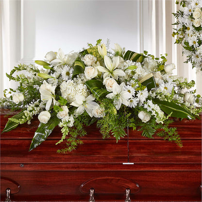 Abundance Casket Spray –  Still Blooming, Santa Fe TX