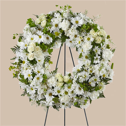 Faithful Wishes Wreath –  Still Blooming, Santa Fe TX
