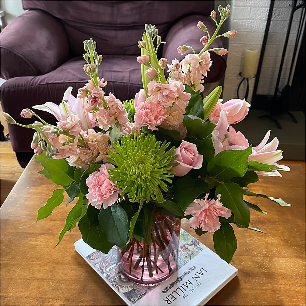 Pretty in Pink Bouquet –  Still Blooming, Santa Fe TX