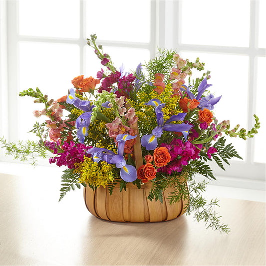Garden of Life Basket –  Still Blooming, Santa Fe TX