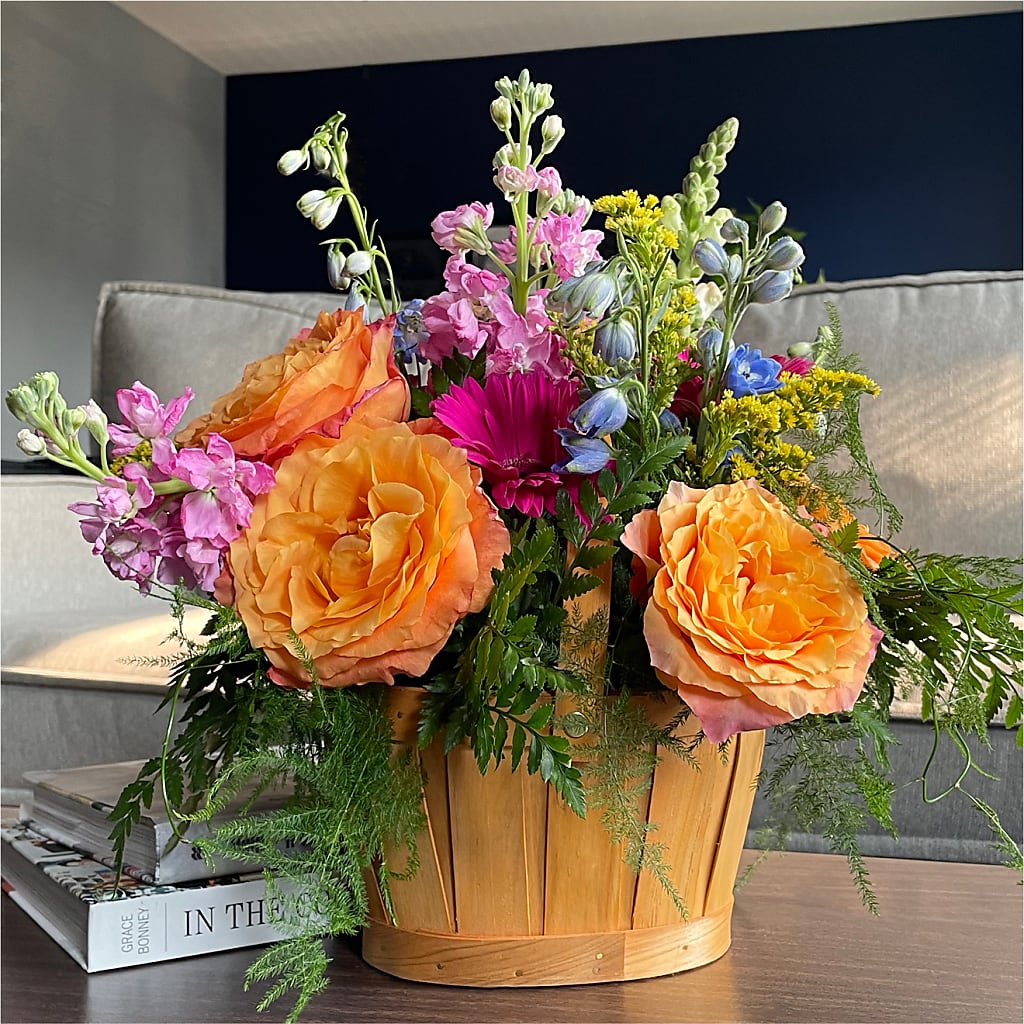 Garden of Life Basket –  Still Blooming, Santa Fe TX