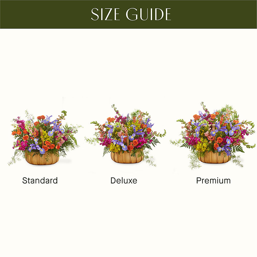 Garden of Life Basket –  Still Blooming, Santa Fe TX