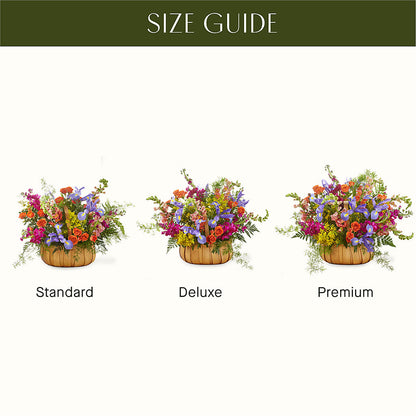 Garden of Life Basket –  Still Blooming, Santa Fe TX