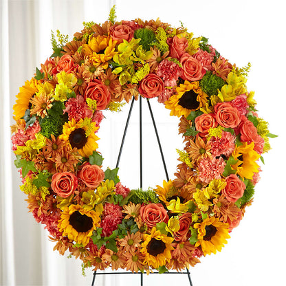 Autumnal Memories Wreath (Standard) –  Still Blooming, Santa Fe TX