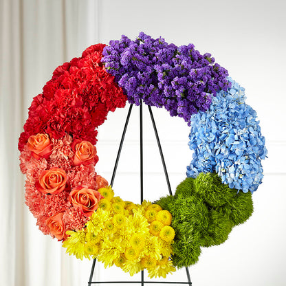Circle of Love Wreath –  Still Blooming, Santa Fe TX