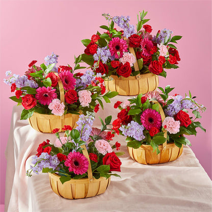 Pink Picnic Basket –  Still Blooming, Santa Fe TX