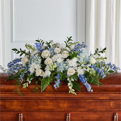 Timeless Essence Casket Spray –  Still Blooming, Santa Fe TX