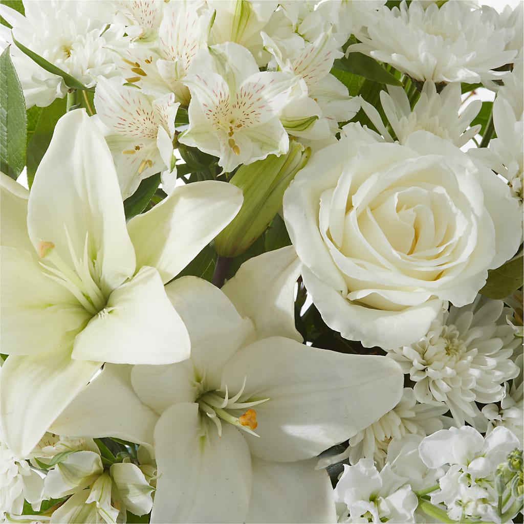 Peaceful Reflections Arrangement –  Still Blooming, Santa Fe TX