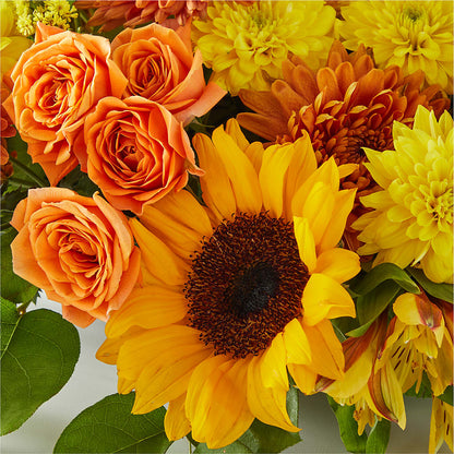Autumn Harmony Centerpiece –  Still Blooming, Santa Fe TX
