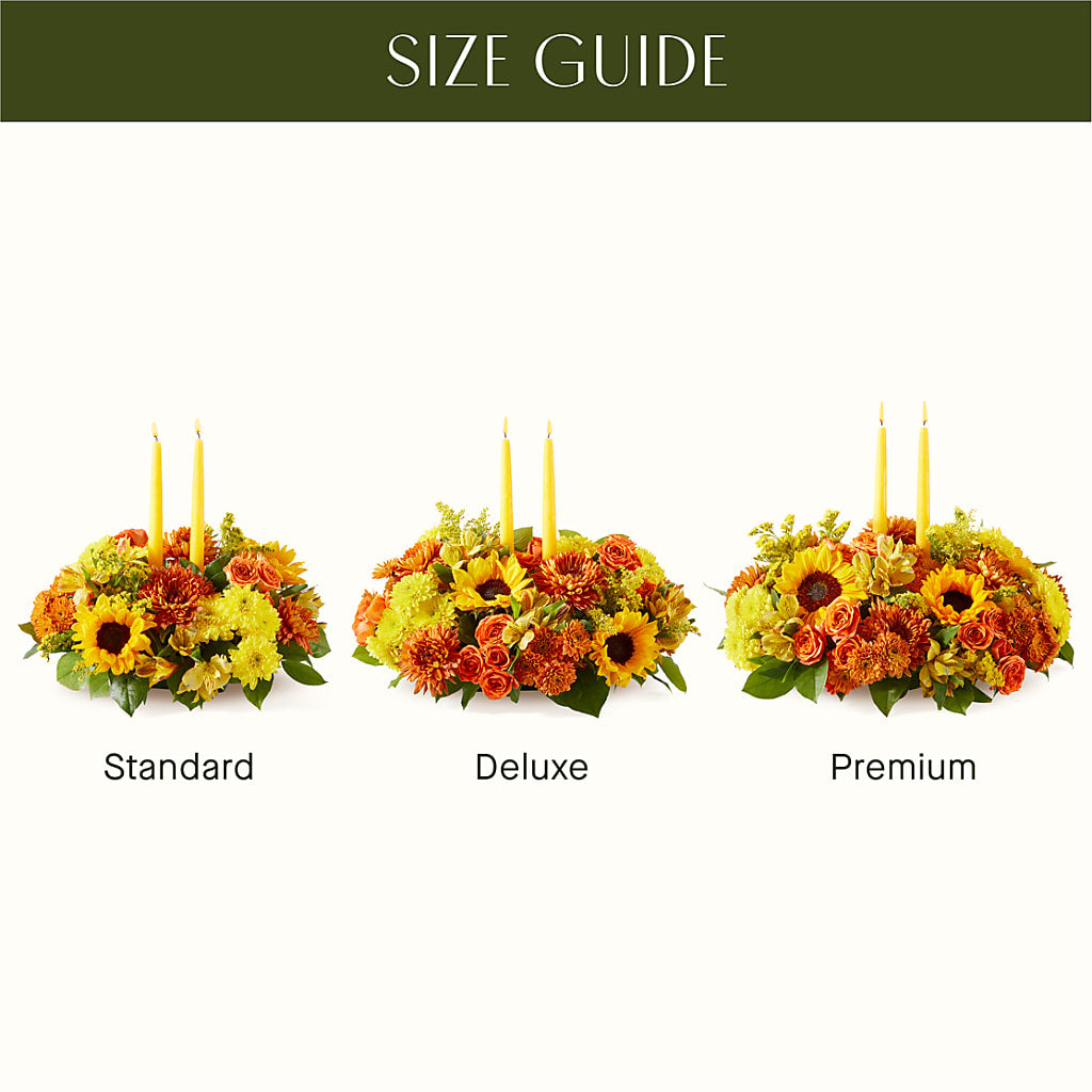 Autumn Harmony Centerpiece –  Still Blooming, Santa Fe TX