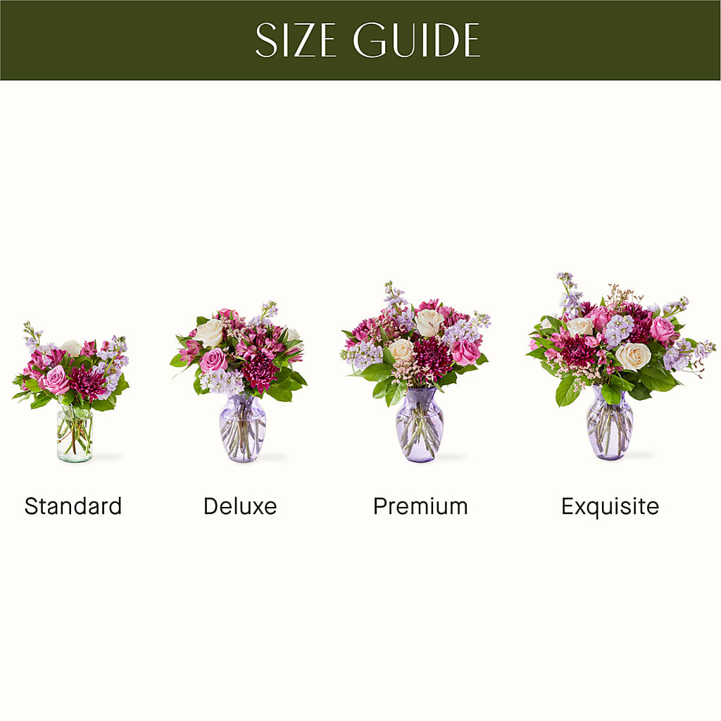 Amethyst Dreams Bouquet –  Still Blooming, Santa Fe TX