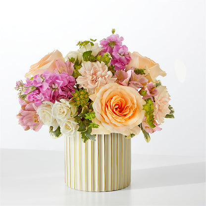 Paradise Bouquet with Ivory Vase –  Still Blooming, Santa Fe TX