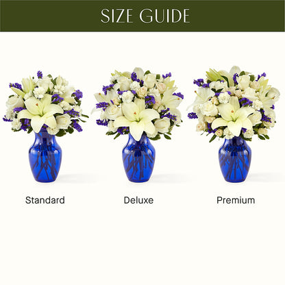 Sapphire Rush Bouquet –  Still Blooming, Santa Fe TX