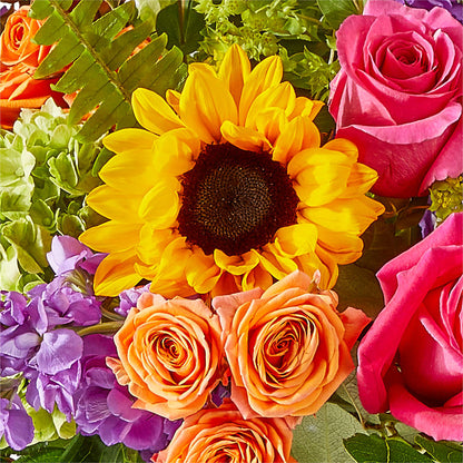 Vibrant Greetings Bouquet –  Still Blooming, Santa Fe TX