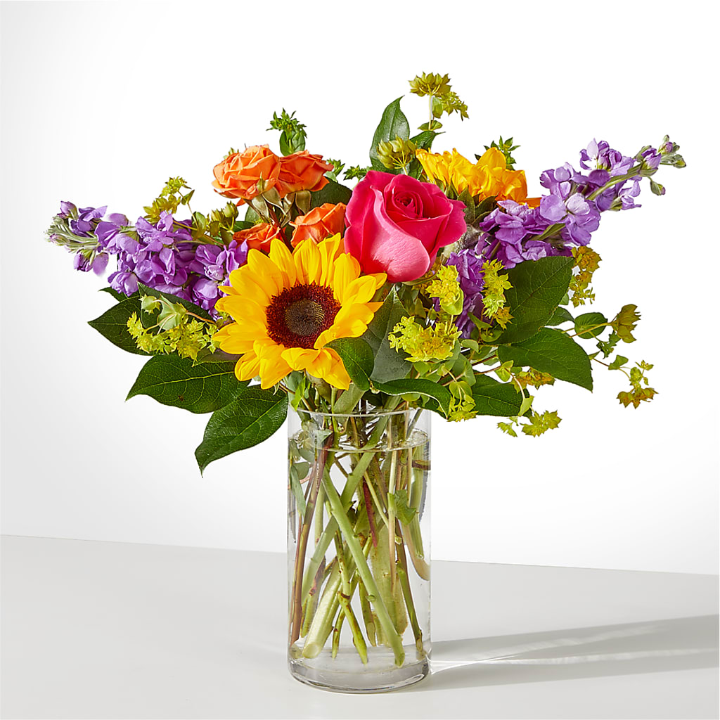Vibrant Greetings Bouquet –  Still Blooming, Santa Fe TX