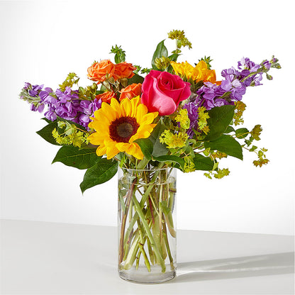 Vibrant Greetings Bouquet –  Still Blooming, Santa Fe TX