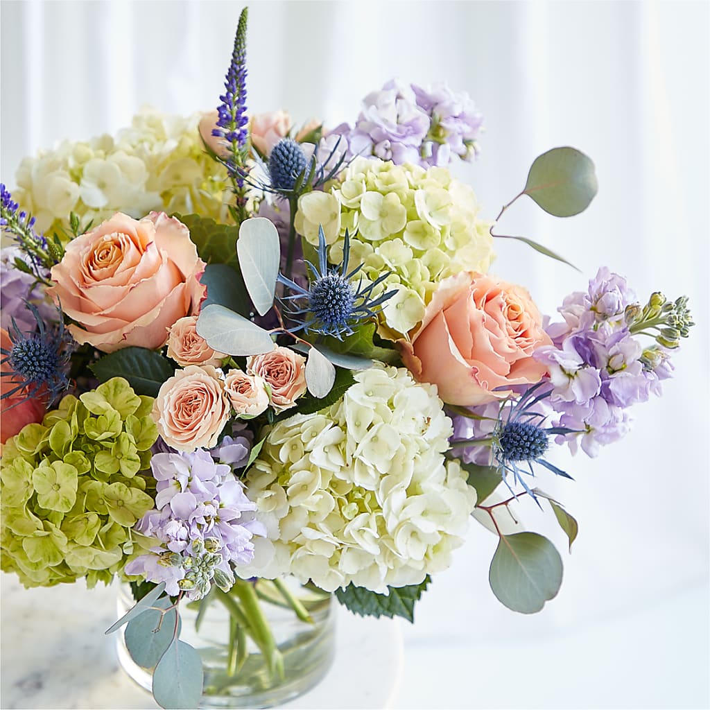 Porch Swing Bouquet –  Still Blooming, Santa Fe TX