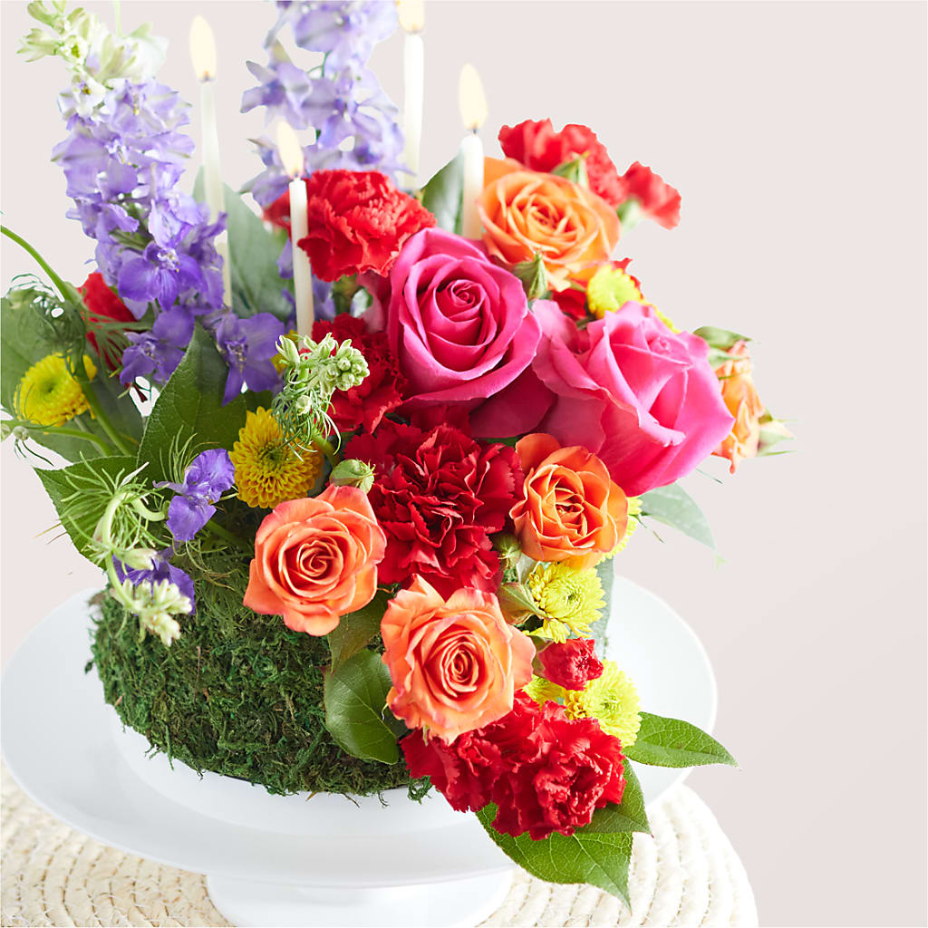 Best Year Yet Floral Cake –  Still Blooming, Santa Fe TX