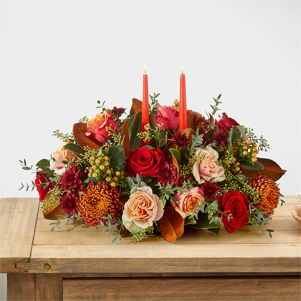 Gather Near Centerpiece –  Still Blooming, Santa Fe TX