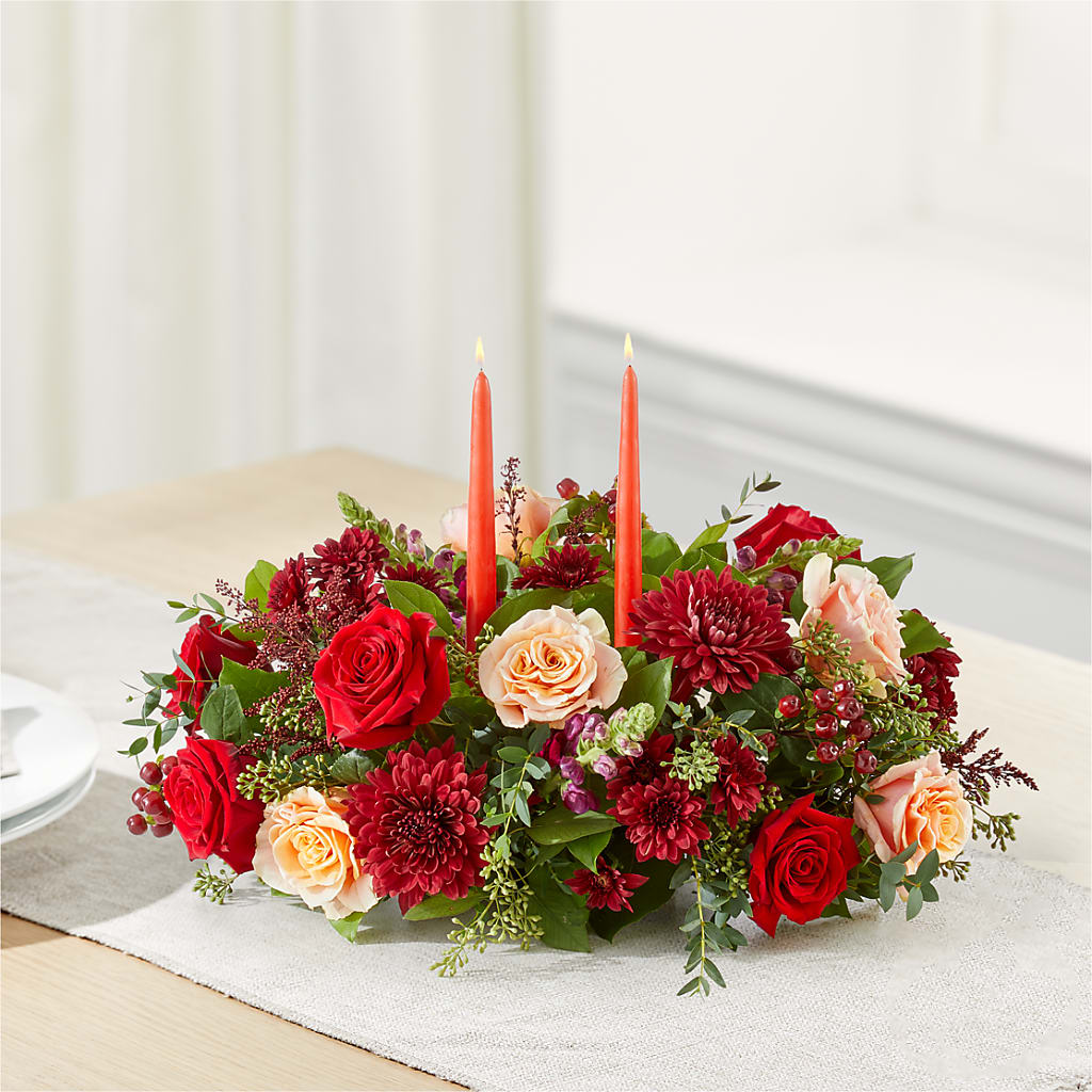 Most Thankful Centerpiece –  Still Blooming, Santa Fe TX