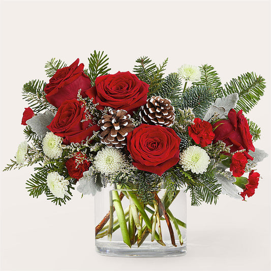 Yule Cheer Bouquet –  Still Blooming, Santa Fe TX