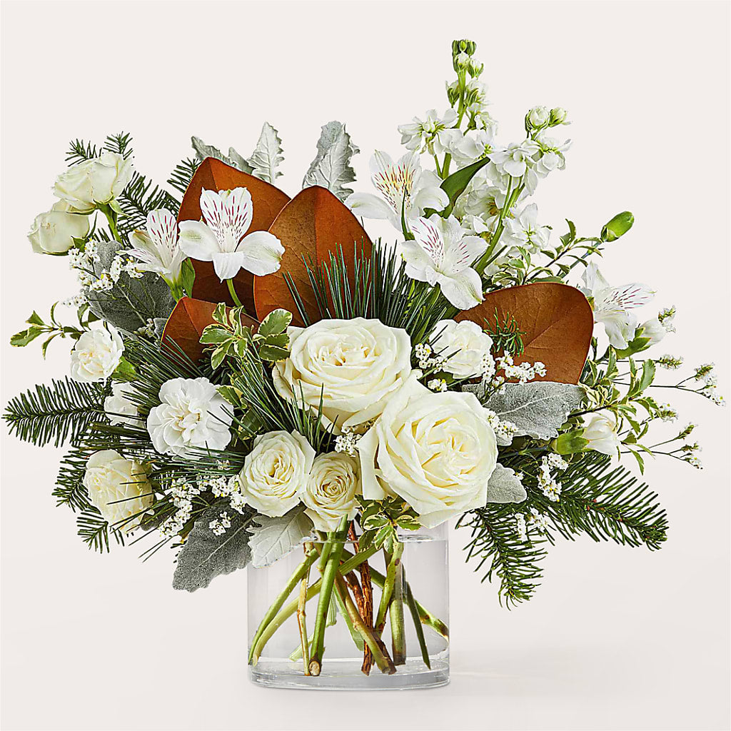 Fresh Snowfall Bouquet –  Still Blooming, Santa Fe TX