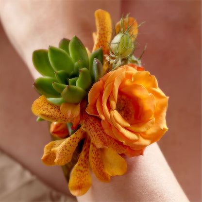 Irresistible Love Wrist Corsage –  Still Blooming, Santa Fe TX